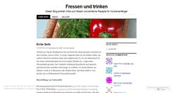 Desktop Screenshot of fressenundtrinken.wordpress.com