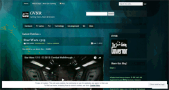 Desktop Screenshot of gvnr.wordpress.com