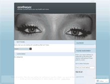 Tablet Screenshot of ezontheeyez.wordpress.com