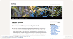 Desktop Screenshot of lewiscj.wordpress.com