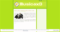 Desktop Screenshot of musicaxd.wordpress.com