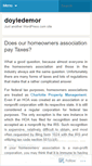Mobile Screenshot of doyledemor.wordpress.com