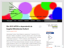Tablet Screenshot of coalitiasectoruluiculturalindependent.wordpress.com
