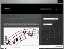 Tablet Screenshot of musicmk.wordpress.com