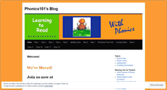 Desktop Screenshot of phonics101.wordpress.com