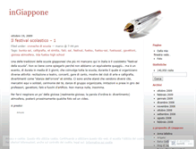 Tablet Screenshot of ingiappone.wordpress.com