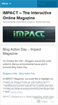 Mobile Screenshot of impactmagazine.wordpress.com