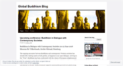 Desktop Screenshot of globalbuddhism.wordpress.com