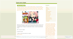 Desktop Screenshot of jogosparajogar.wordpress.com