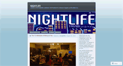 Desktop Screenshot of chnightlife.wordpress.com