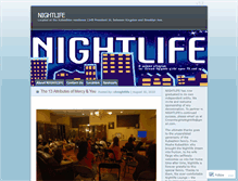 Tablet Screenshot of chnightlife.wordpress.com