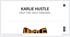 Desktop Screenshot of karliehustle.wordpress.com