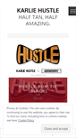 Mobile Screenshot of karliehustle.wordpress.com