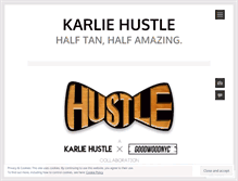 Tablet Screenshot of karliehustle.wordpress.com