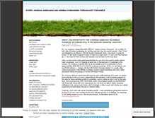 Tablet Screenshot of kyopo.wordpress.com