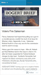 Mobile Screenshot of bogertbrief.wordpress.com