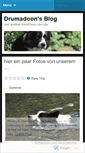 Mobile Screenshot of drumadoons.wordpress.com