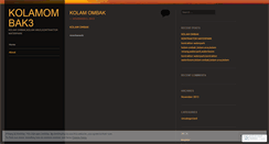 Desktop Screenshot of kolamombak3.wordpress.com