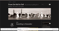 Desktop Screenshot of fromfatkidtofab.wordpress.com