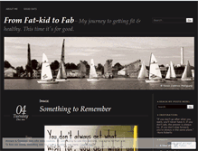Tablet Screenshot of fromfatkidtofab.wordpress.com