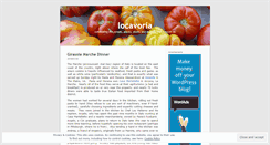 Desktop Screenshot of locavoria.wordpress.com