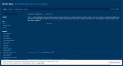 Desktop Screenshot of bryanmurley.wordpress.com