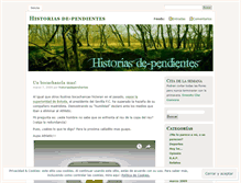 Tablet Screenshot of historiasdependientes.wordpress.com