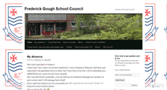 Desktop Screenshot of frederickgoughschoolcouncil.wordpress.com