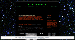 Desktop Screenshot of eckovision.wordpress.com