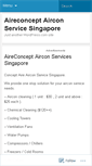 Mobile Screenshot of aireconcept.wordpress.com