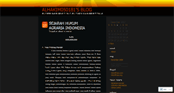 Desktop Screenshot of alhakim050181.wordpress.com