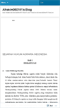 Mobile Screenshot of alhakim050181.wordpress.com