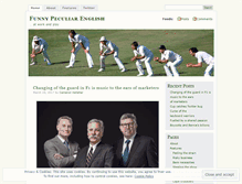 Tablet Screenshot of funnypeculiarenglish.wordpress.com