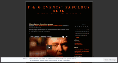 Desktop Screenshot of fandgevents.wordpress.com
