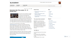 Desktop Screenshot of blogger451.wordpress.com