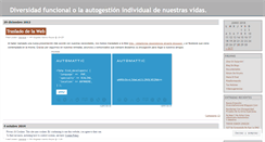 Desktop Screenshot of diversidadfuncional.wordpress.com