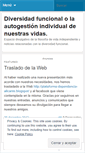Mobile Screenshot of diversidadfuncional.wordpress.com