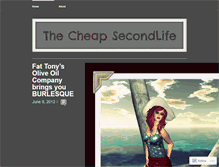 Tablet Screenshot of cheapsl.wordpress.com