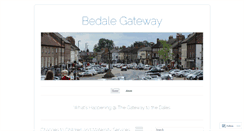 Desktop Screenshot of bedalegateway.wordpress.com