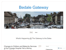 Tablet Screenshot of bedalegateway.wordpress.com