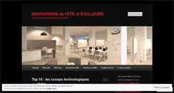 Desktop Screenshot of etsinnovation.wordpress.com