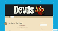 Desktop Screenshot of devilsmt2.wordpress.com
