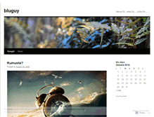 Tablet Screenshot of blurosebluguy.wordpress.com