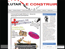 Tablet Screenshot of lutarconstruir.wordpress.com