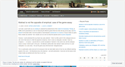 Desktop Screenshot of egtheory.wordpress.com