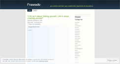 Desktop Screenshot of fraseado.wordpress.com