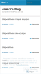 Mobile Screenshot of jeuare.wordpress.com