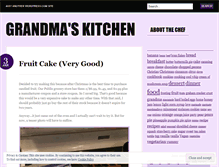 Tablet Screenshot of grandmaskitchenwithlove.wordpress.com