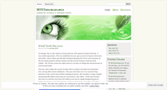 Desktop Screenshot of mintdegradable.wordpress.com