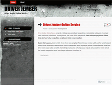 Tablet Screenshot of driverjember.wordpress.com